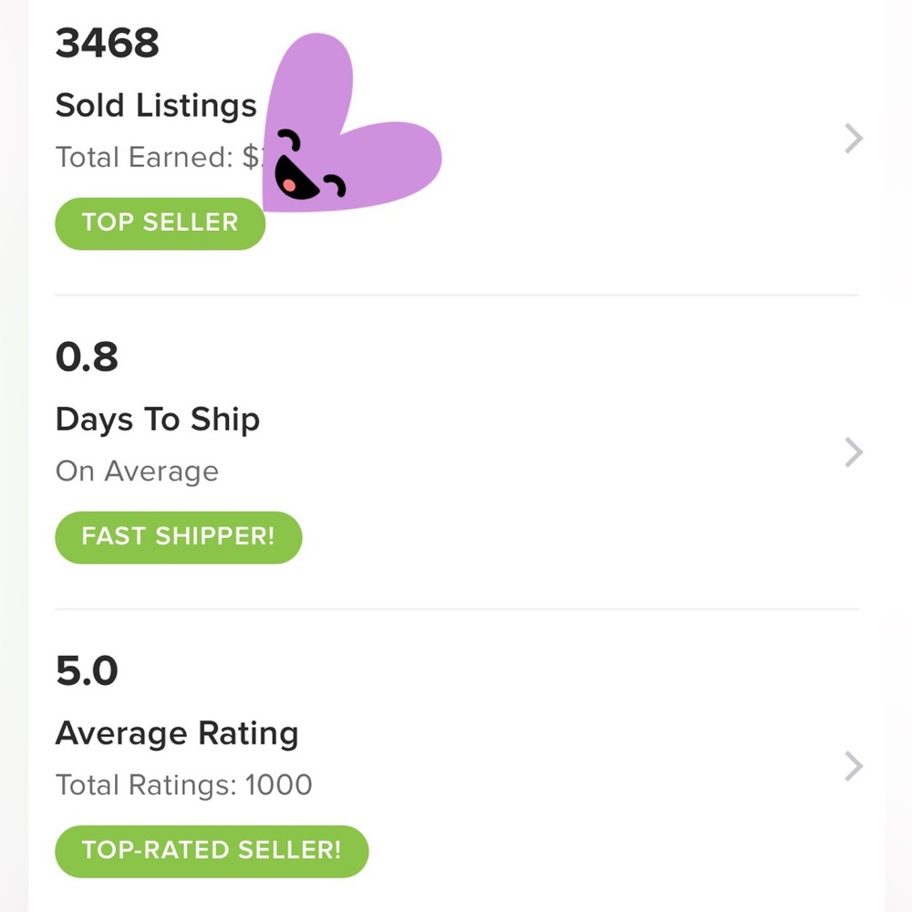 5⭐️ SELLER